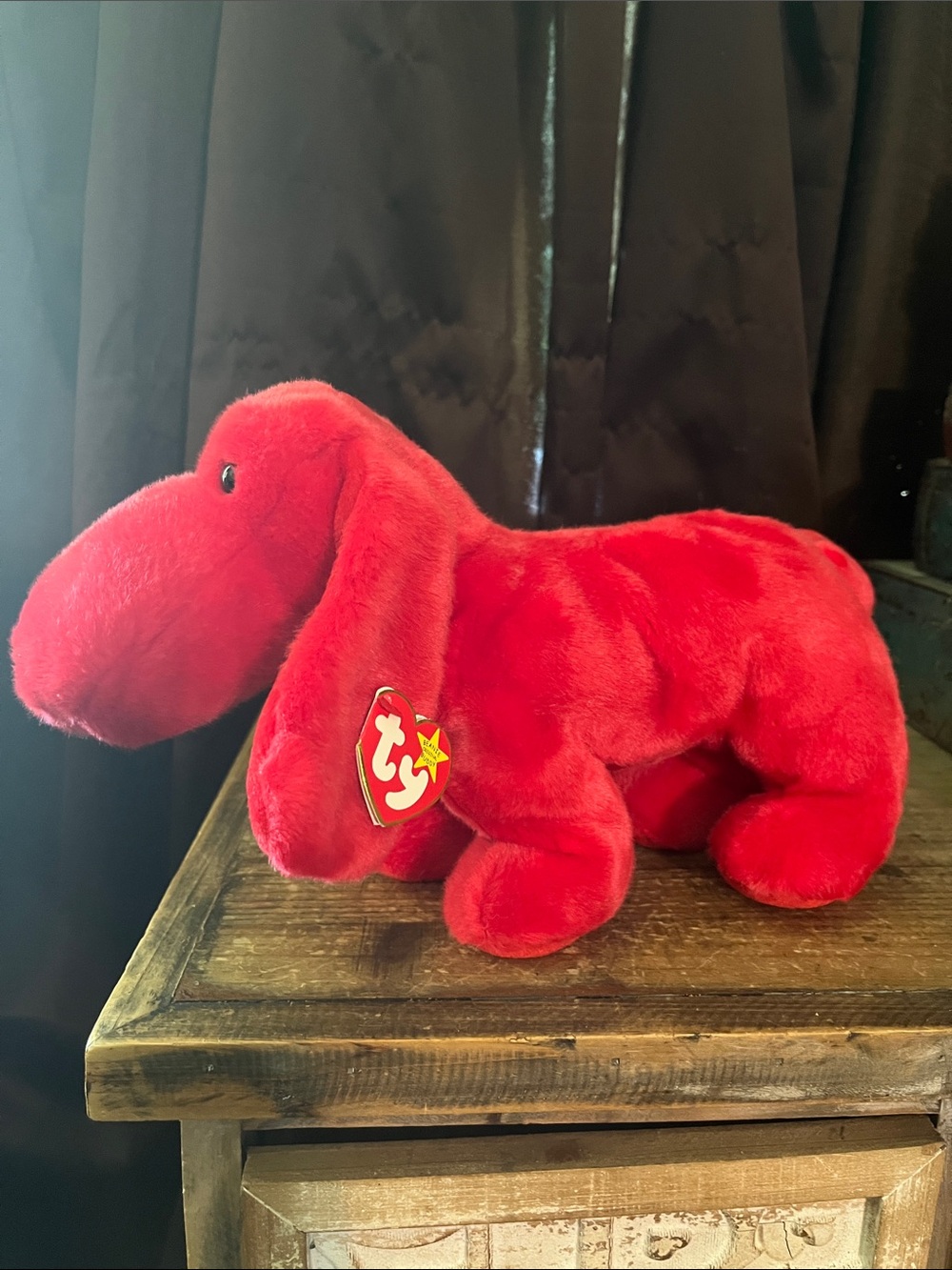 Ty Beanie Buddy “Rover” Red Dog